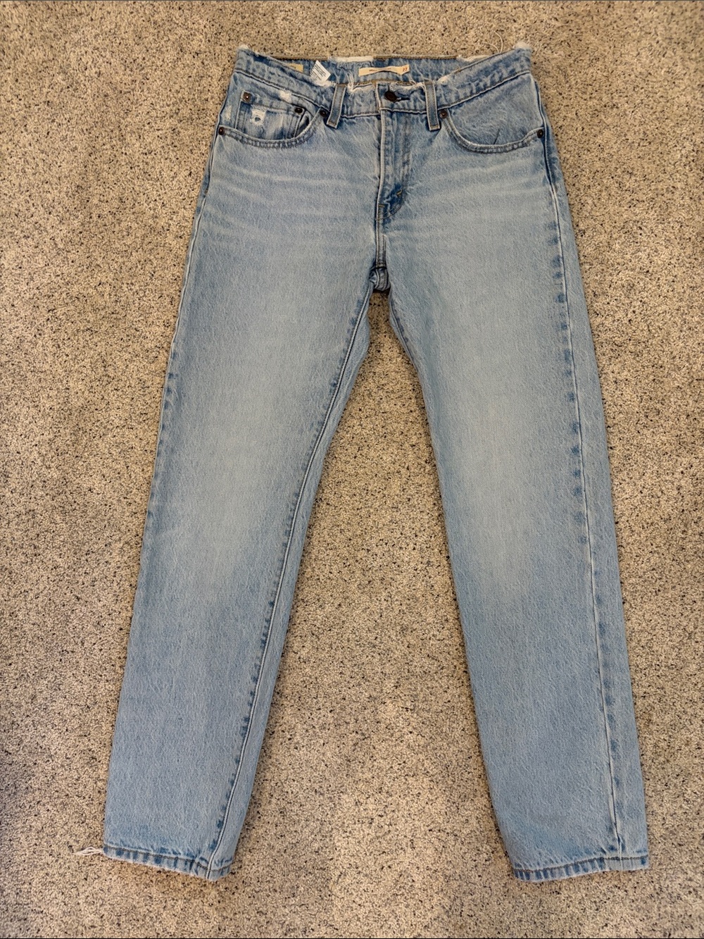 Levi's Light Blue Slim Straight Jeans